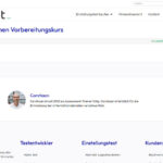 Einstellungstest Buchstabenreihen üben