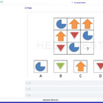 Einstellungstest Matrizen üben