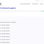 Einstellungstest Spiegeln üben