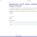 Einstellungstest Harver üben