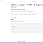 Einstellungstest Harver üben