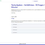 Einstellungstest Talogy üben