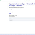 Einstellungstest Thomas International üben