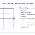 Wir erklären in den Lektionen die optimale Strategie. Im Allgemeinen musst du schnell und genau sein.